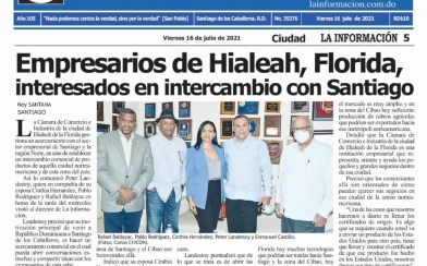 The Hialeah Chamber of Commerce and industries manages an approach with the Santiago