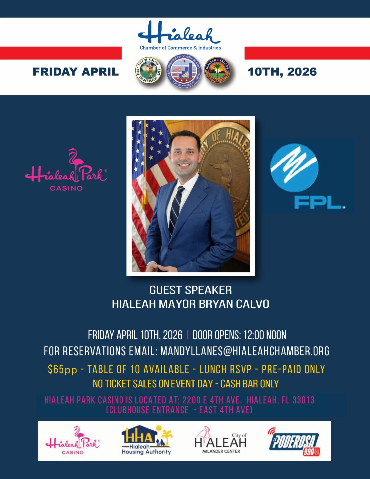 Luncheon with Miami-Dade County Mayor Daniella Levine Cava